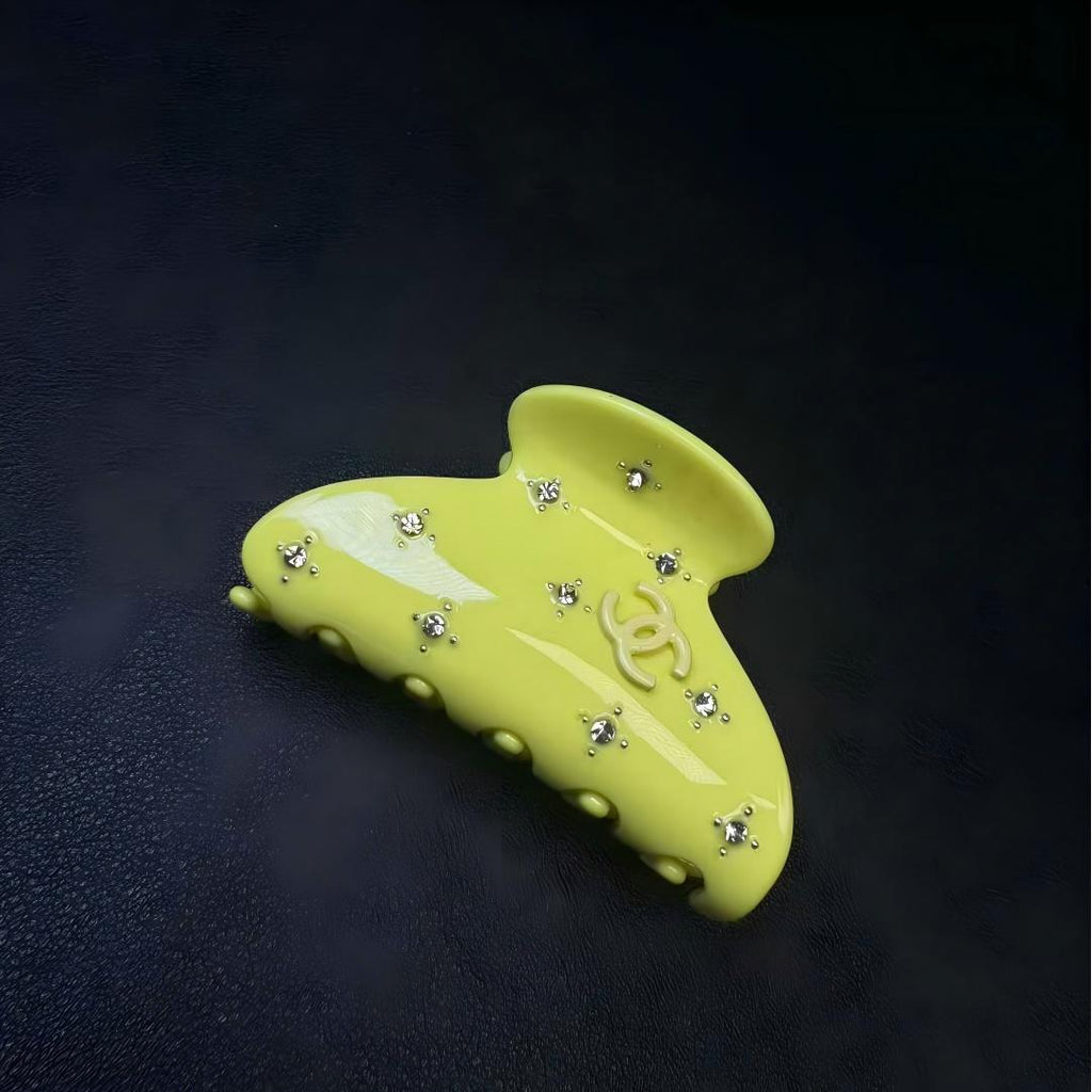 Chanel Small Colorful Hair Claw (Total 5pcs)