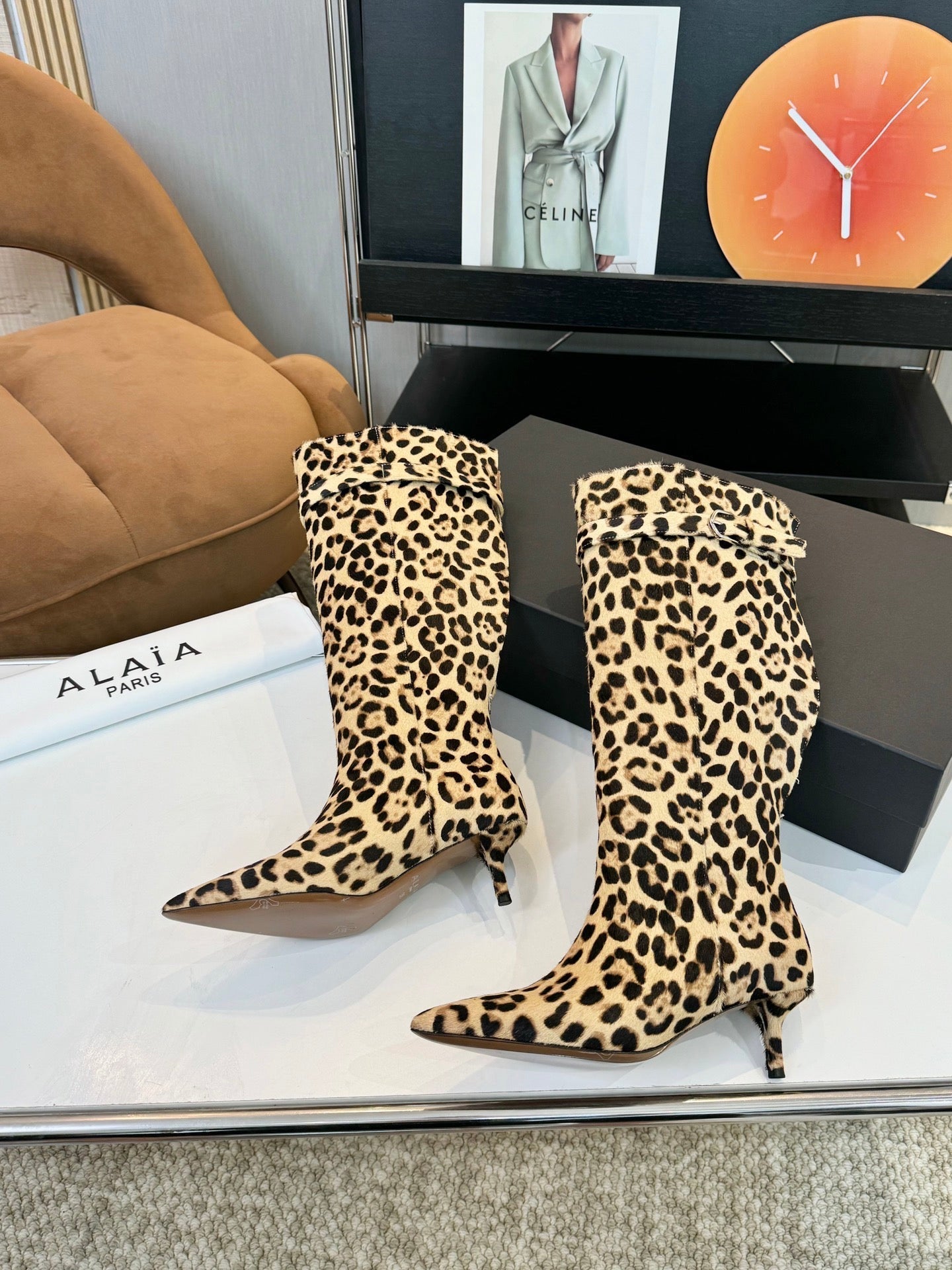 Alaia Printed Boots