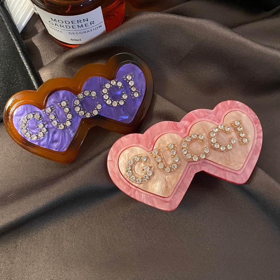 Gucci Colorful Hair Clip (3pcs Total)