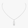 Messika Move Uno Pavé LM Diamond Necklace